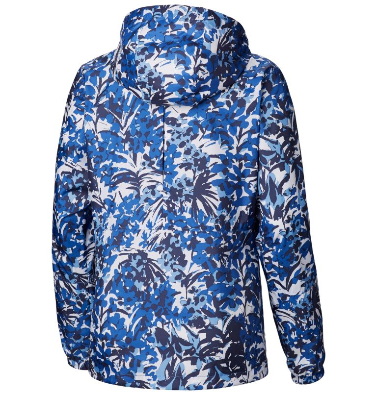 Flash Forward Printed Windbre | 446 | L, Color: Arctic Blue Tropical Floral Print, image 2