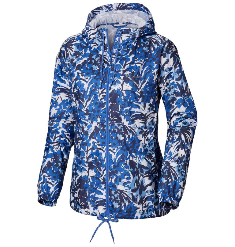 Flash Forward Printed Windbre | 446 | L, Color: Arctic Blue Tropical Floral Print, image 1