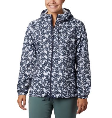 columbia women's flash forward printed windbreaker