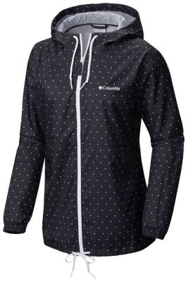 columbia polka dot jacket