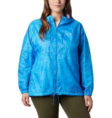 columbia women's plus size windbreaker