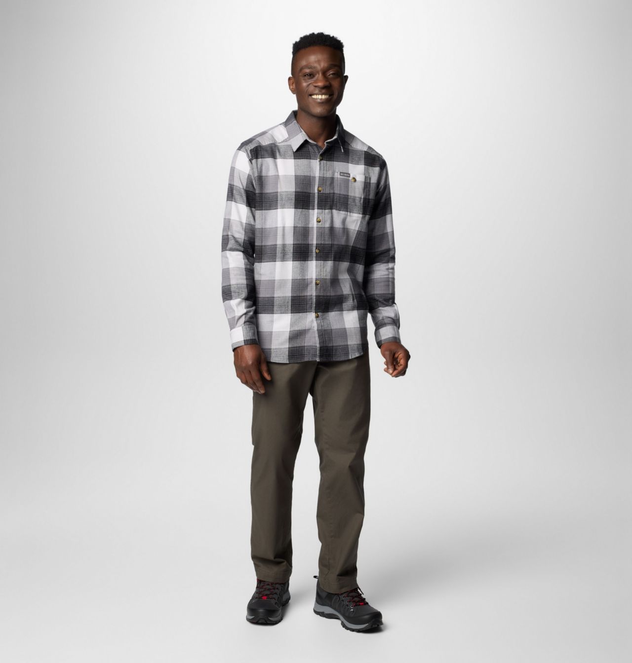 Men's Cornell Woods™ Flannel Long Sleeve Shirt 3