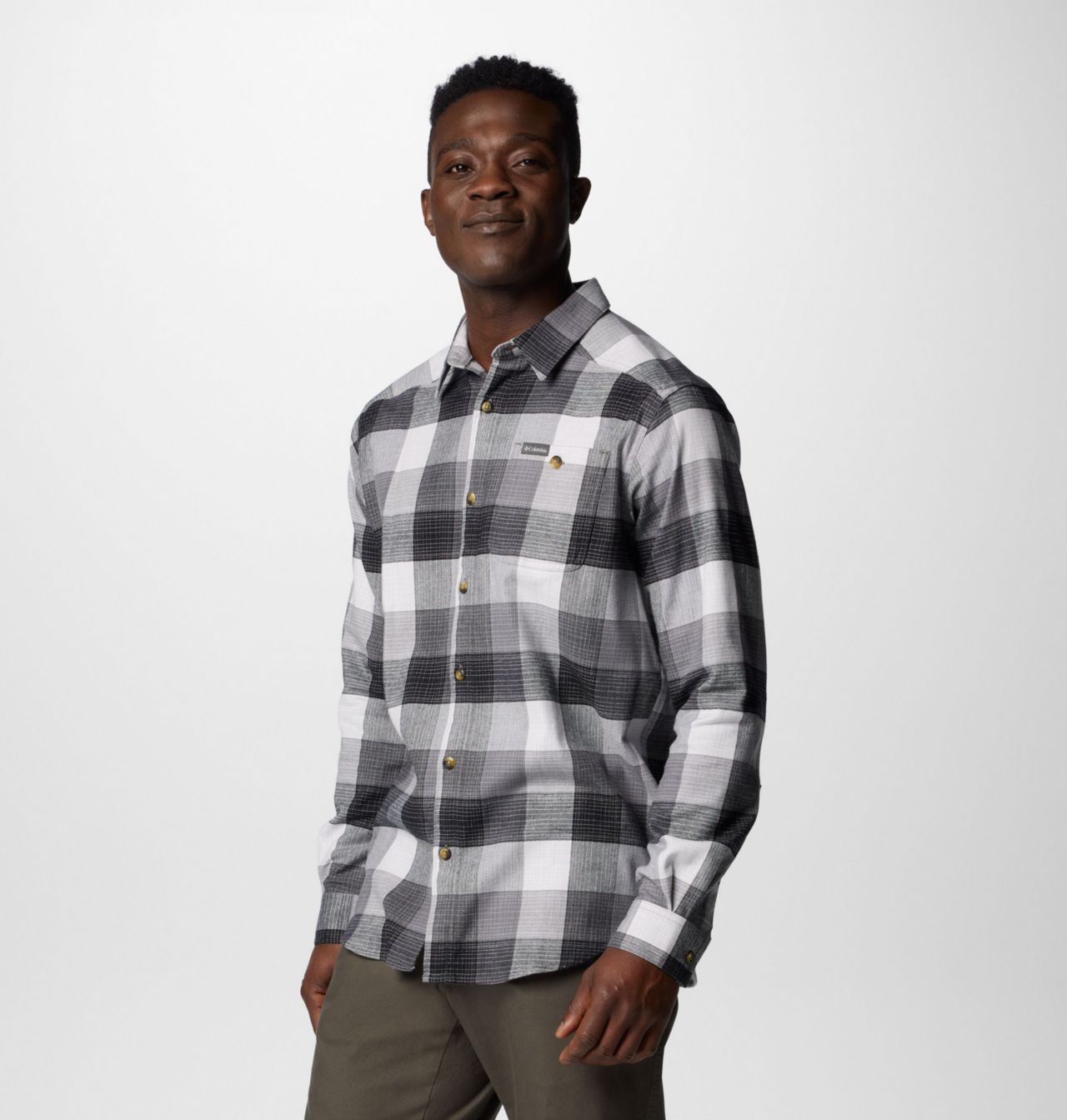 Men's Cornell Woods™ Flannel Long Sleeve Shirt 4
