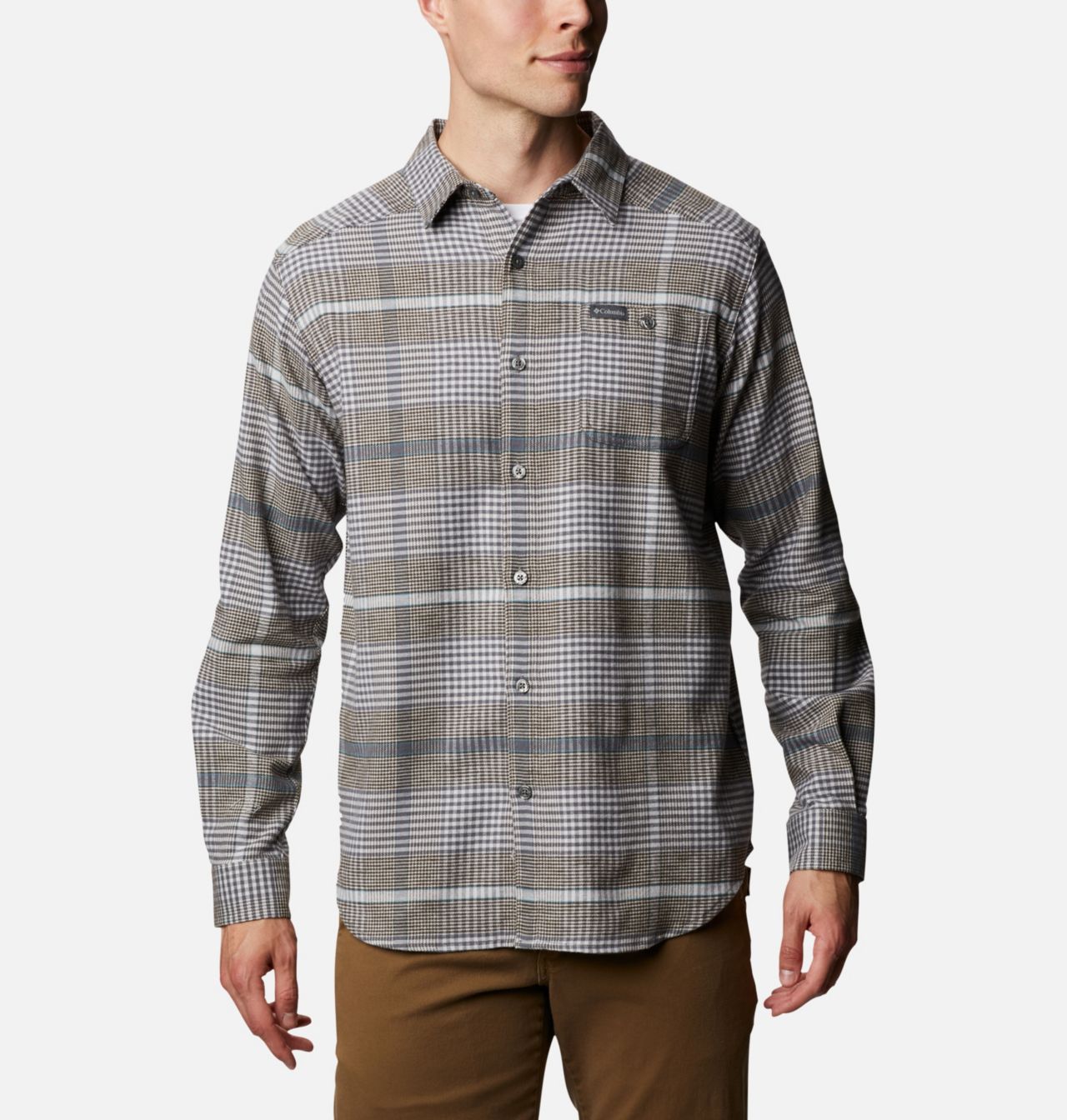 Men's Cornell Woods™ Flannel Long Sleeve Shirt 1
