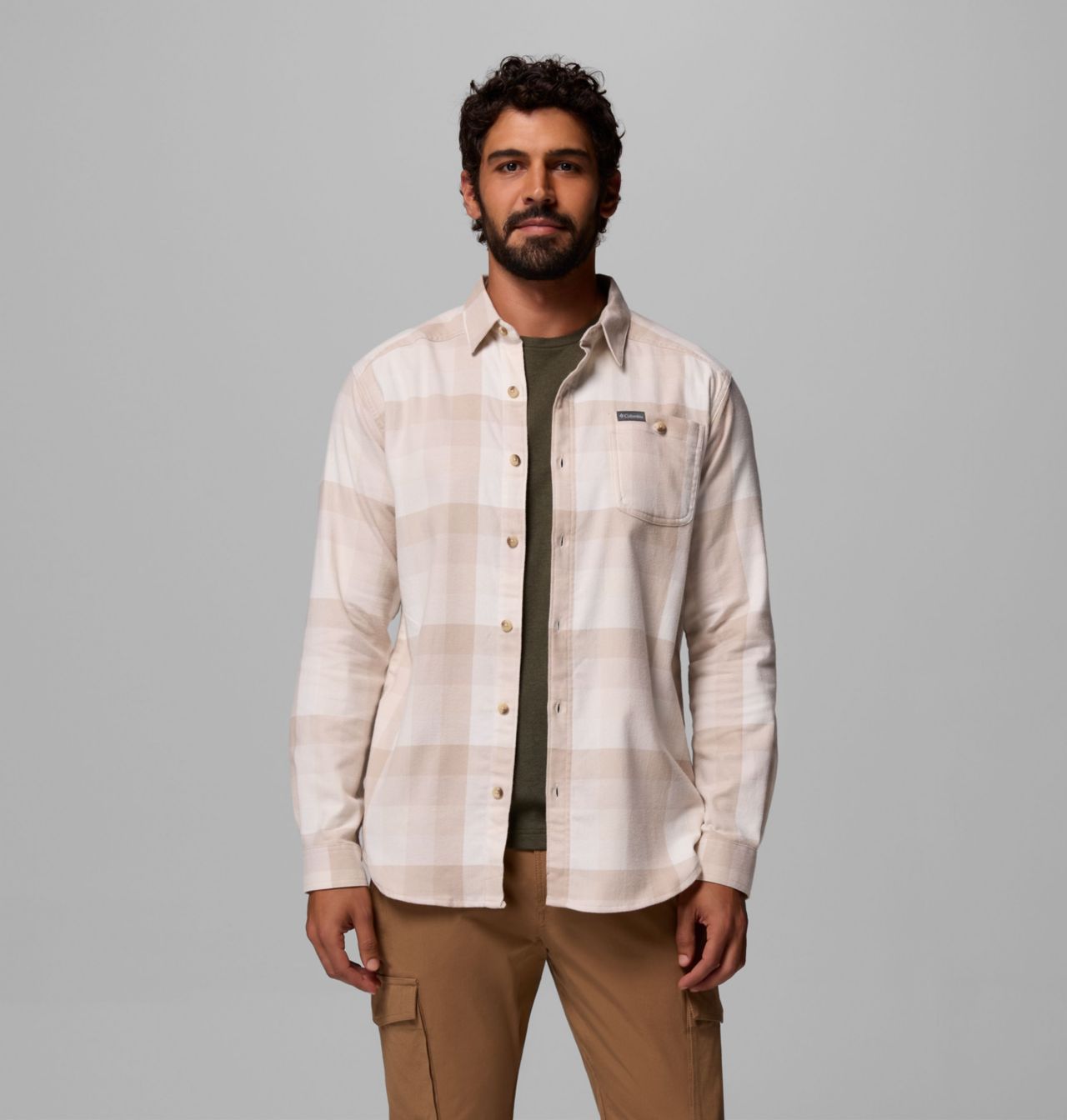 Men’s Cornell Woods™ Flannel Long Sleeve Shirt