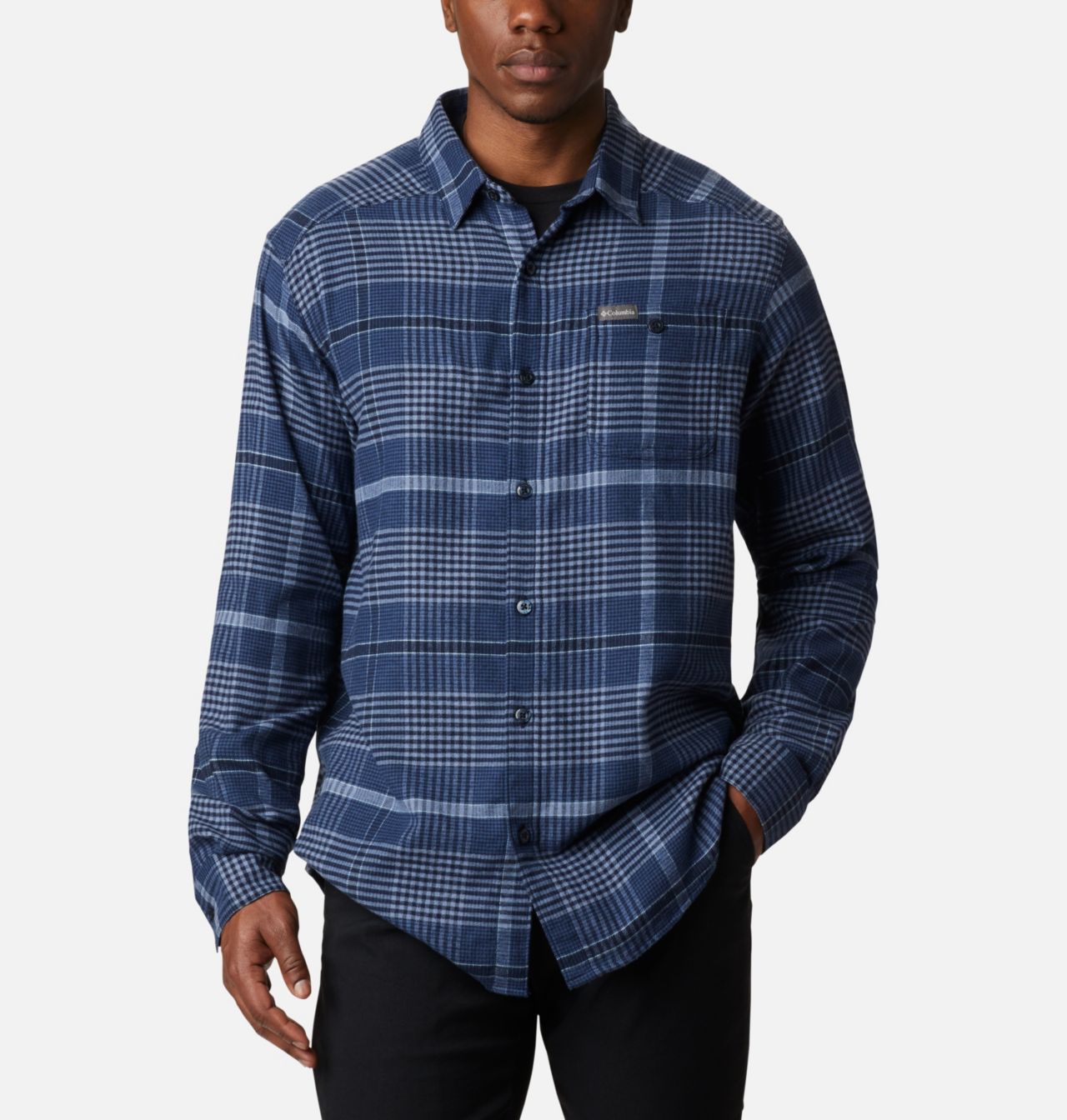 Men's Cornell Woods™ Flannel Long Sleeve Shirt 1