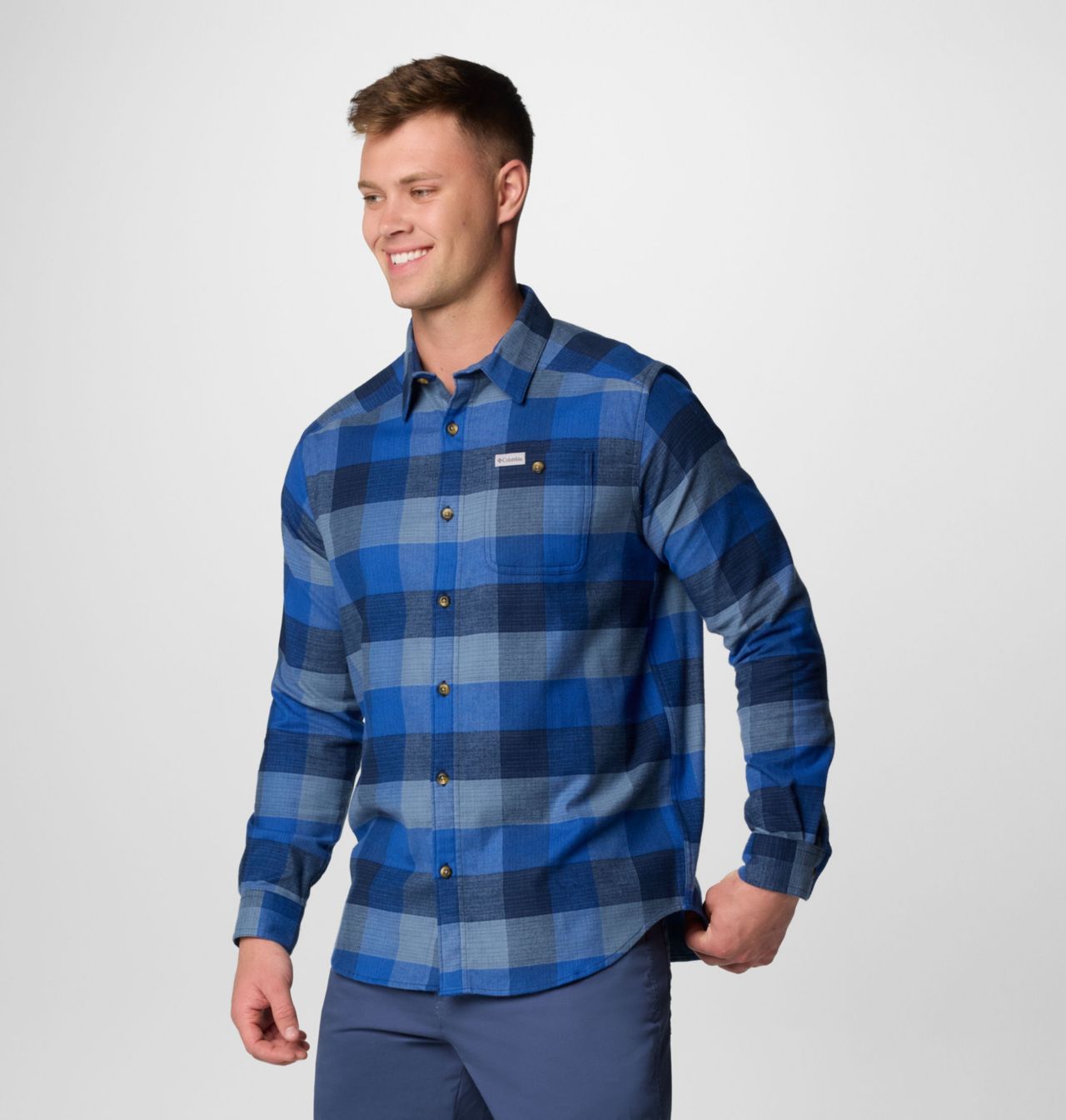 Men's Cornell Woods™ Flannel Long Sleeve Shirt 4