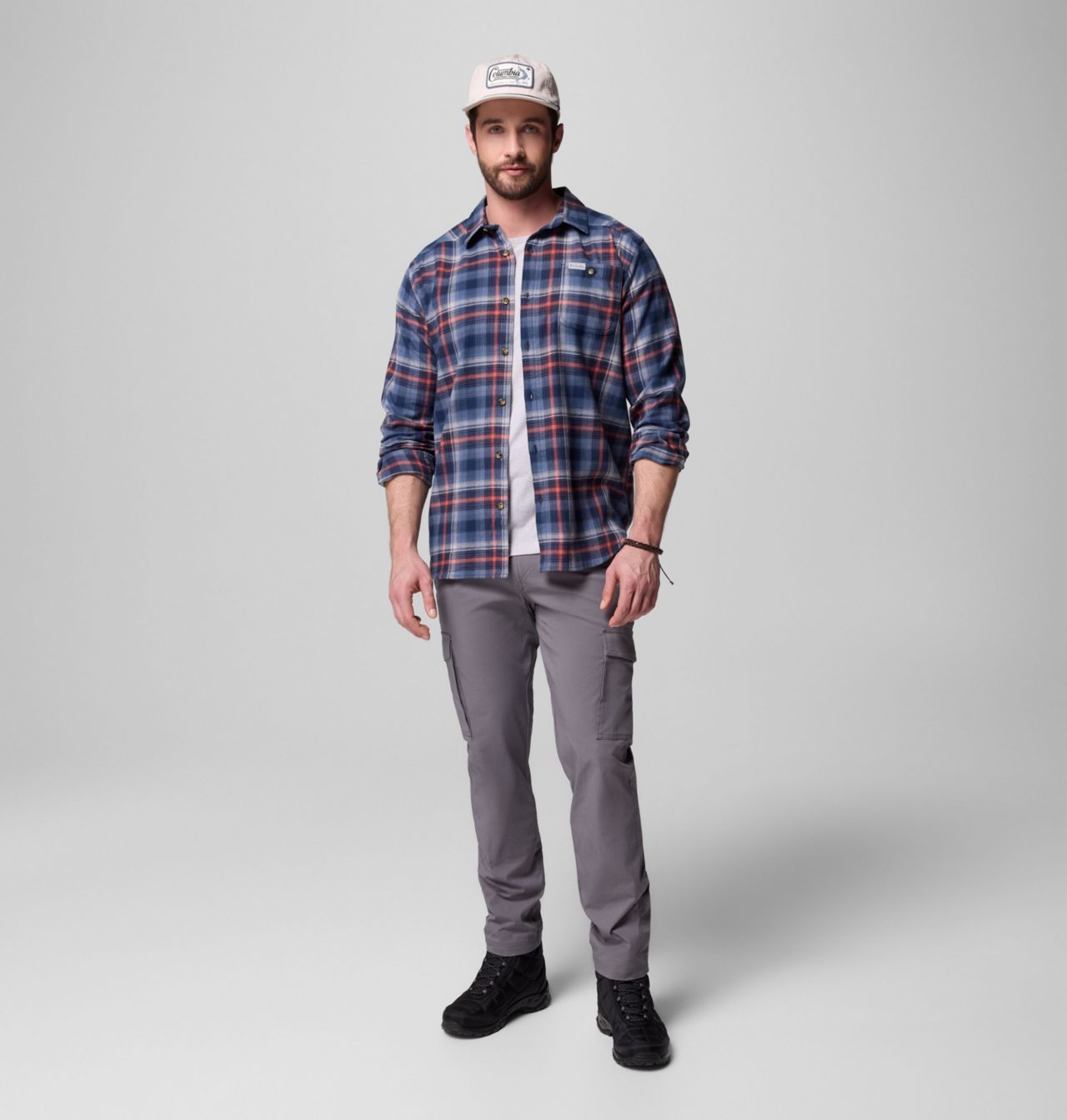 Men's Cornell Woods™ Flannel Long Sleeve Shirt 2