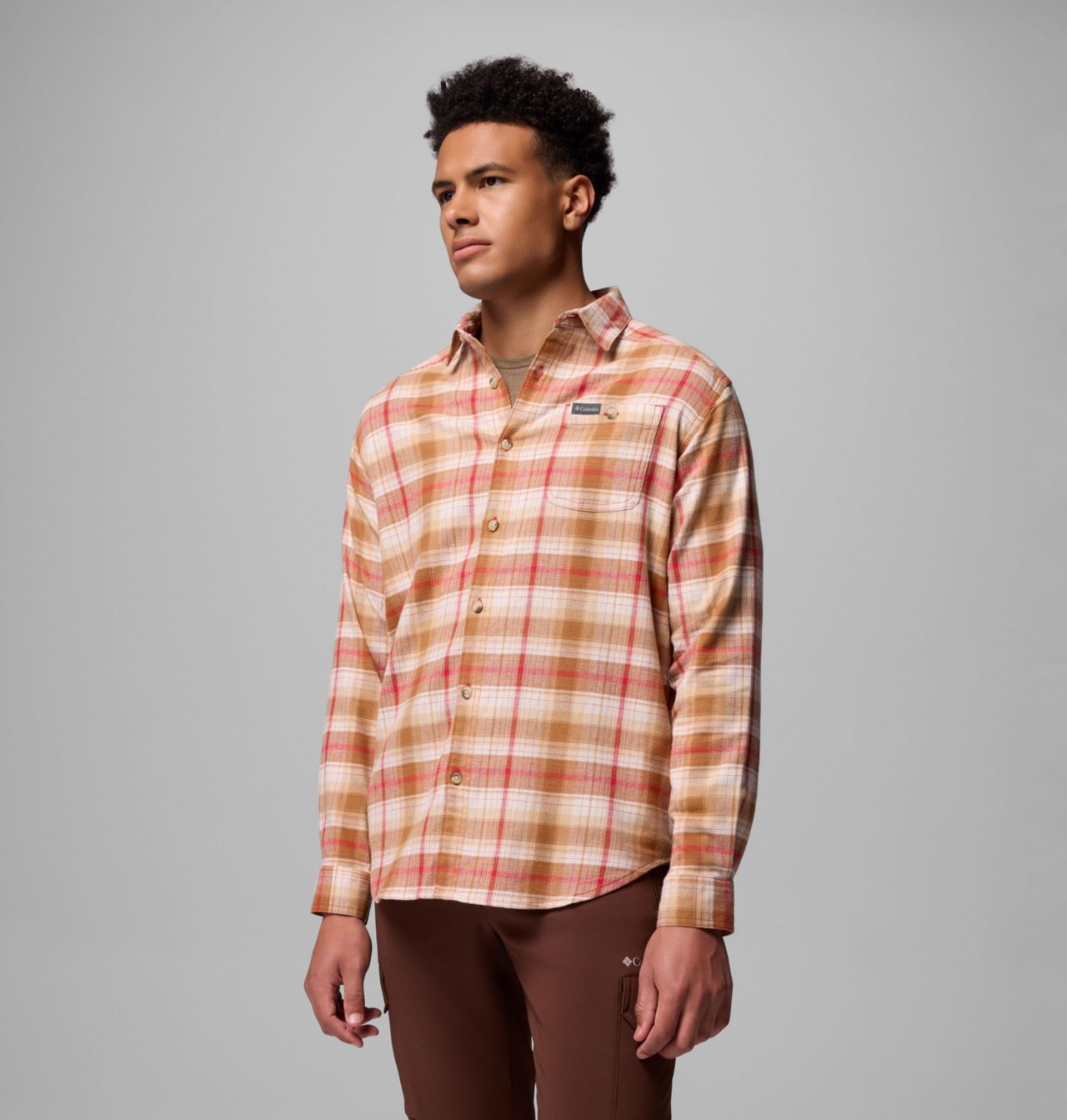 Men's Cornell Woods™ Flannel Long Sleeve Shirt | 616 | S 4