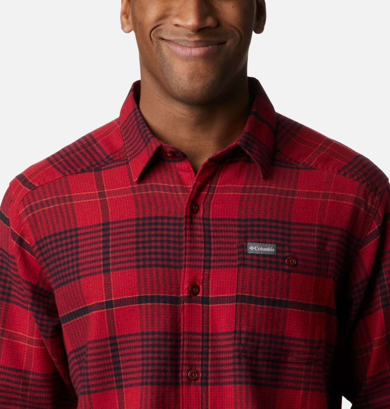 Men's Cornell Woods™ Flannel Long Sleeve Shirt 4