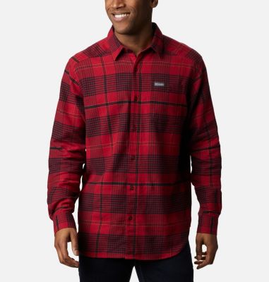 columbia fleece lined shirt