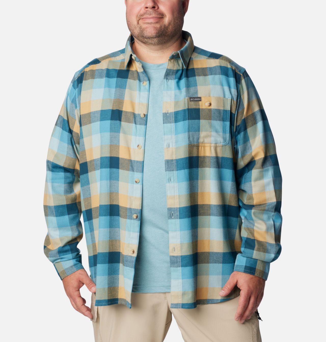 Cornell Woods™ Flannel Long Sleeve Shirt | 460 | 1X 5