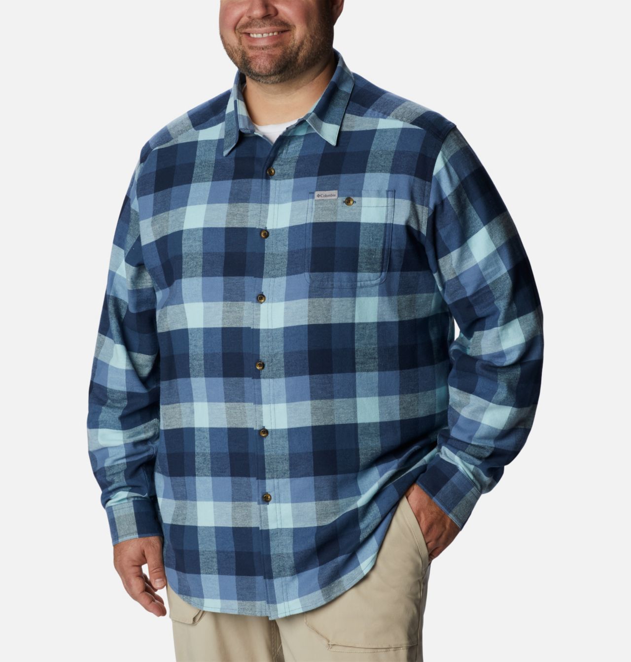 Cornell Woods™ Flannel Long Sleeve Shirt | 482 | 1X 5
