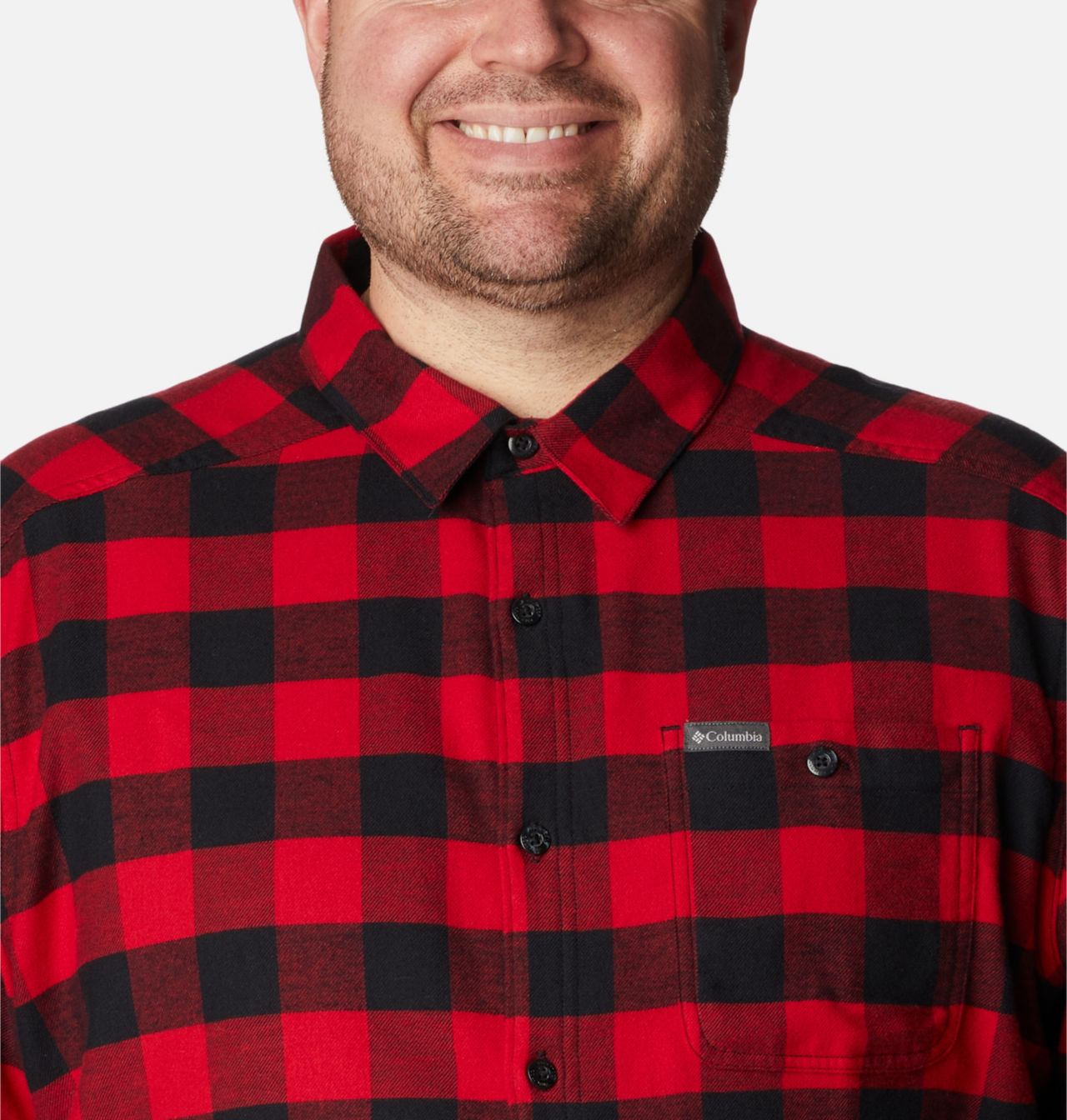 Men's Cornell Woods™ Flannel Long Sleeve Shirt - Big 4