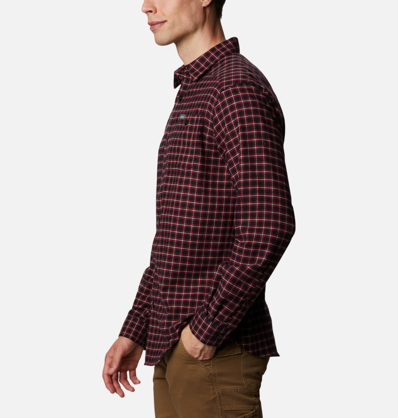 Men's Cornell Woods™ Flannel Long Sleeve Shirt - Tall 3