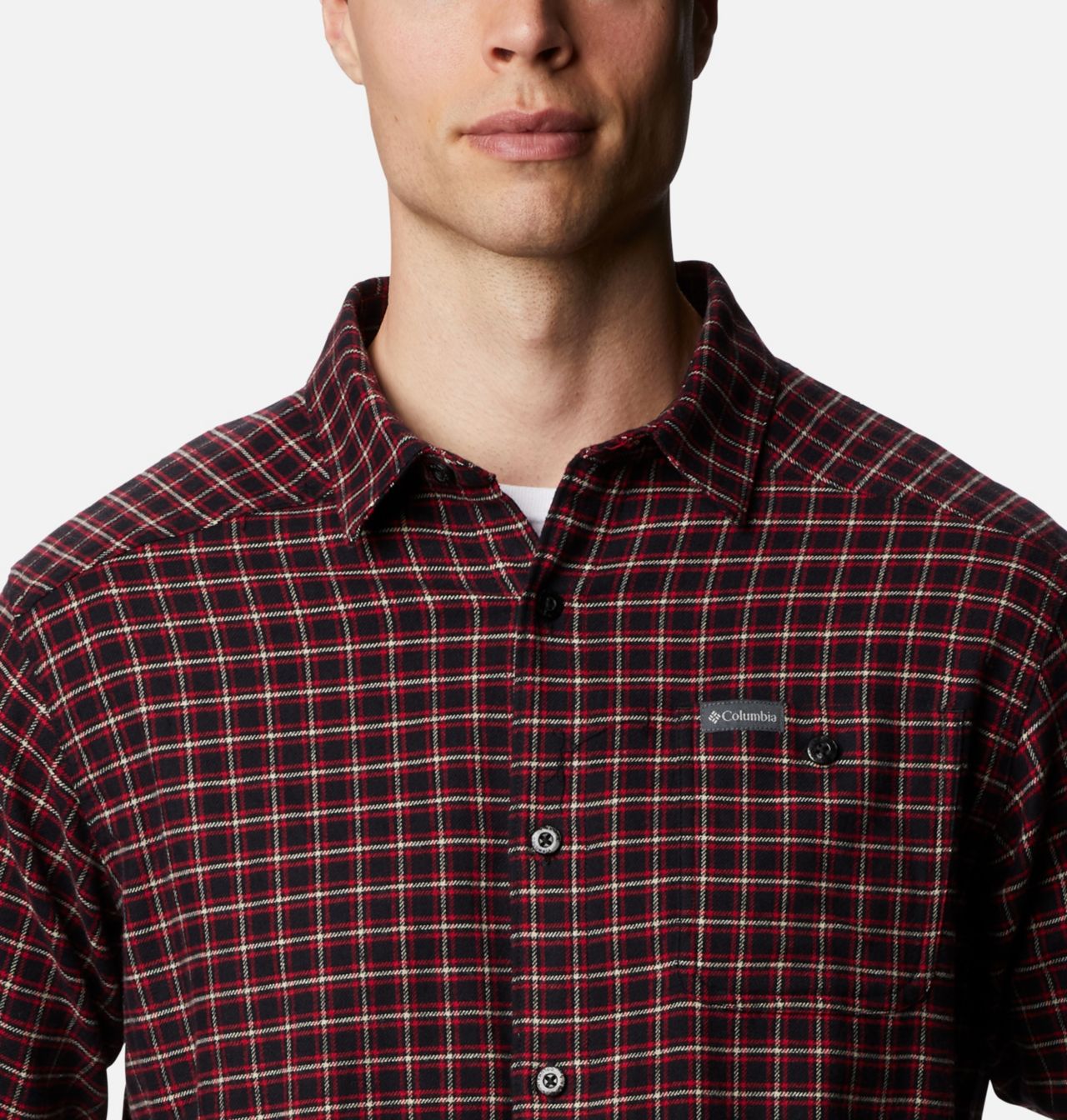 Men's Cornell Woods™ Flannel Long Sleeve Shirt - Tall 4