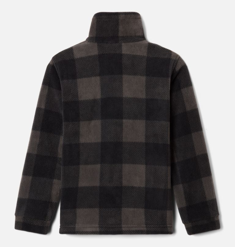 Veste en laine polaire Zing III pour garçon, Color: Black Check (B) Print, image 2