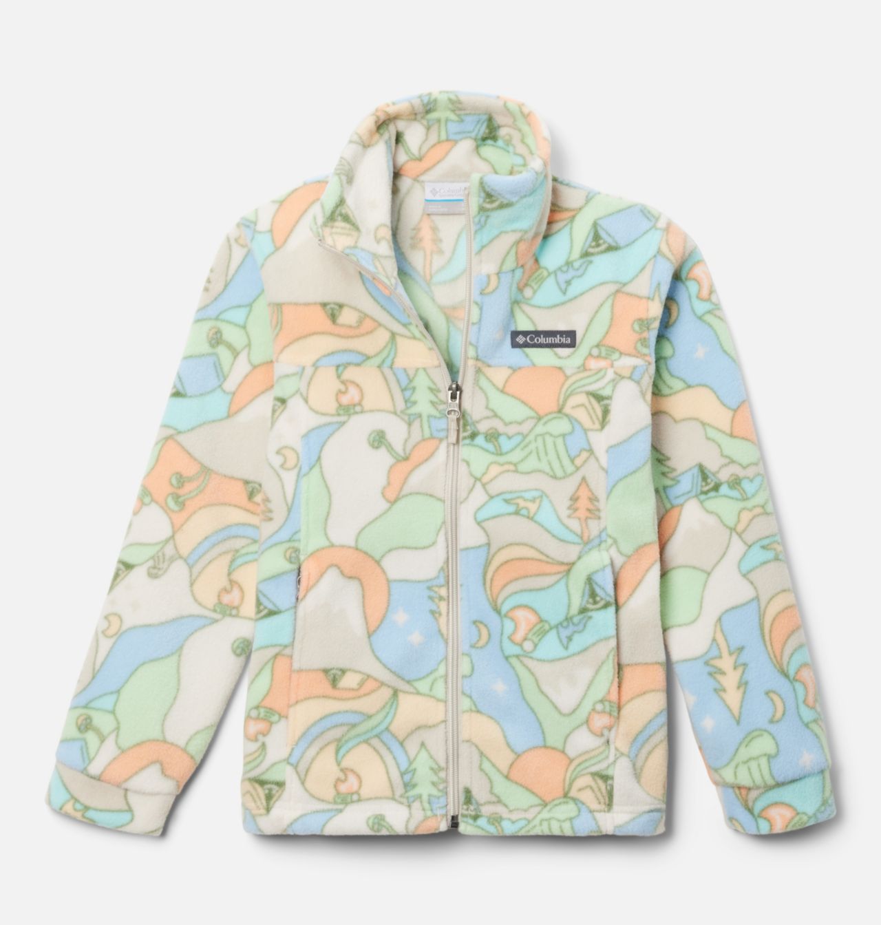 Boys’ Zing™ III Printed Fleece Jacket 1