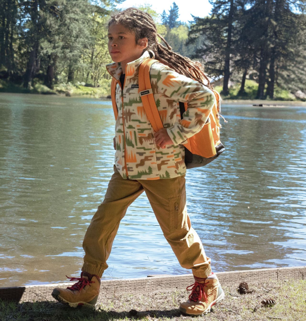 Boys’ Zing™ III Printed Fleece Jacket 4