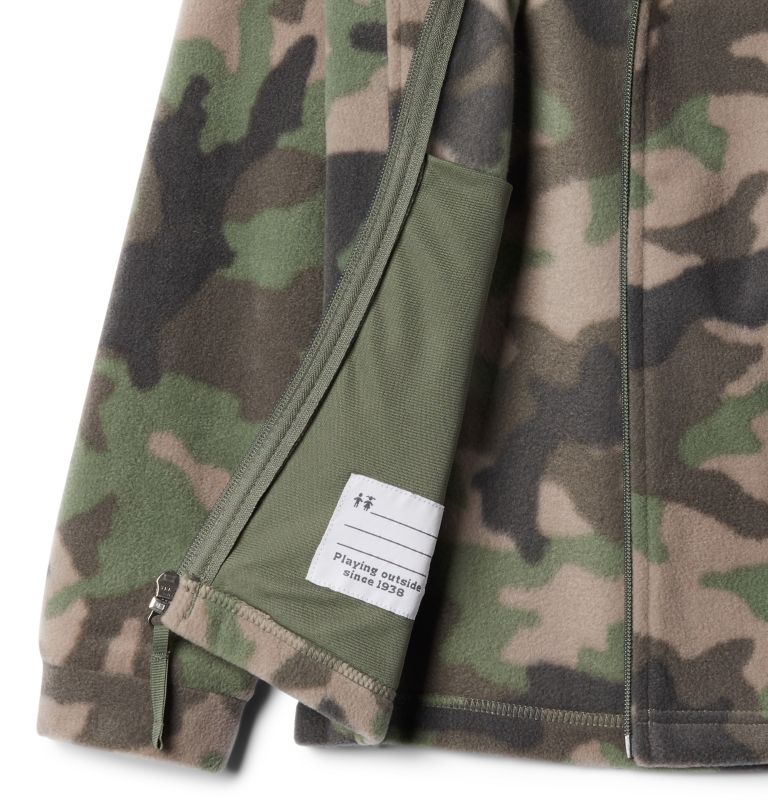 Veste en laine polaire Zing III pour garçon, Color: Cypress Trad Camo (B) Print, image 3