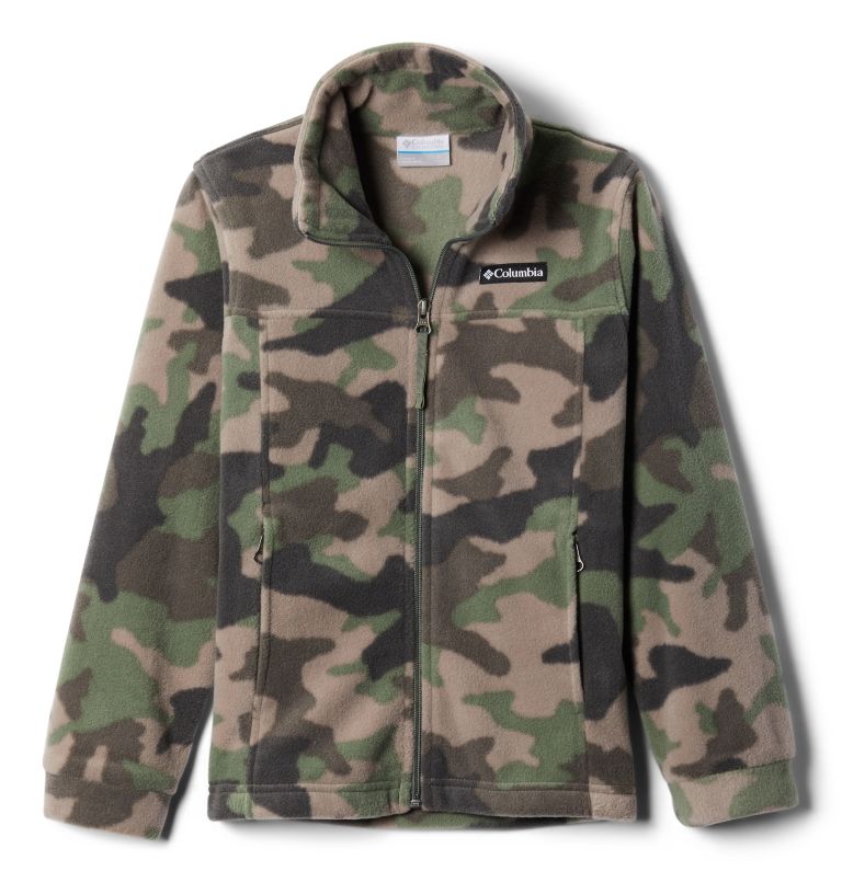Veste en laine polaire Zing III pour garçon, Color: Cypress Trad Camo (B) Print, image 1