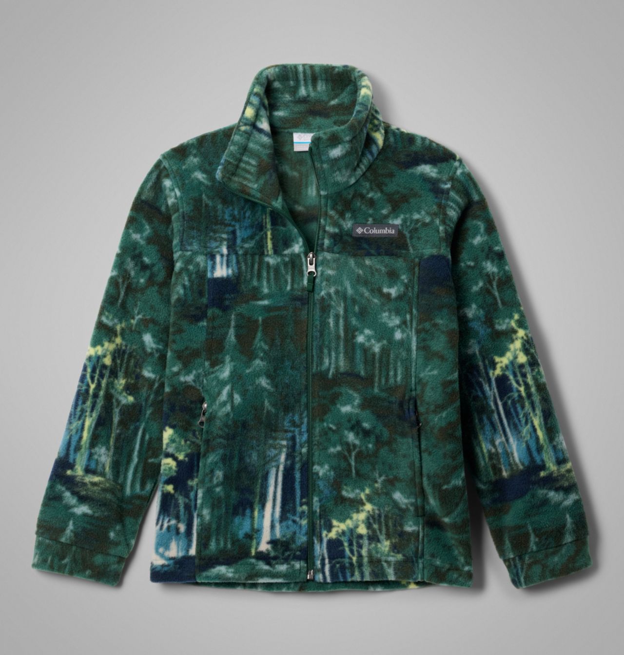 Boys’ Zing™ III Printed Fleece Jacket 1