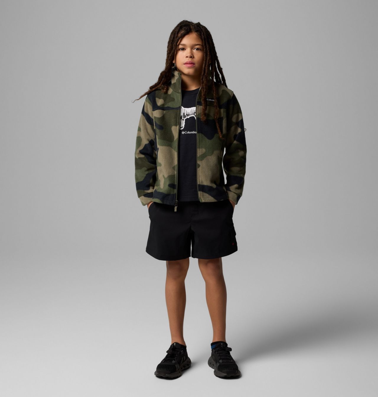Boys’ Zing™ III Printed Fleece Jacket 7