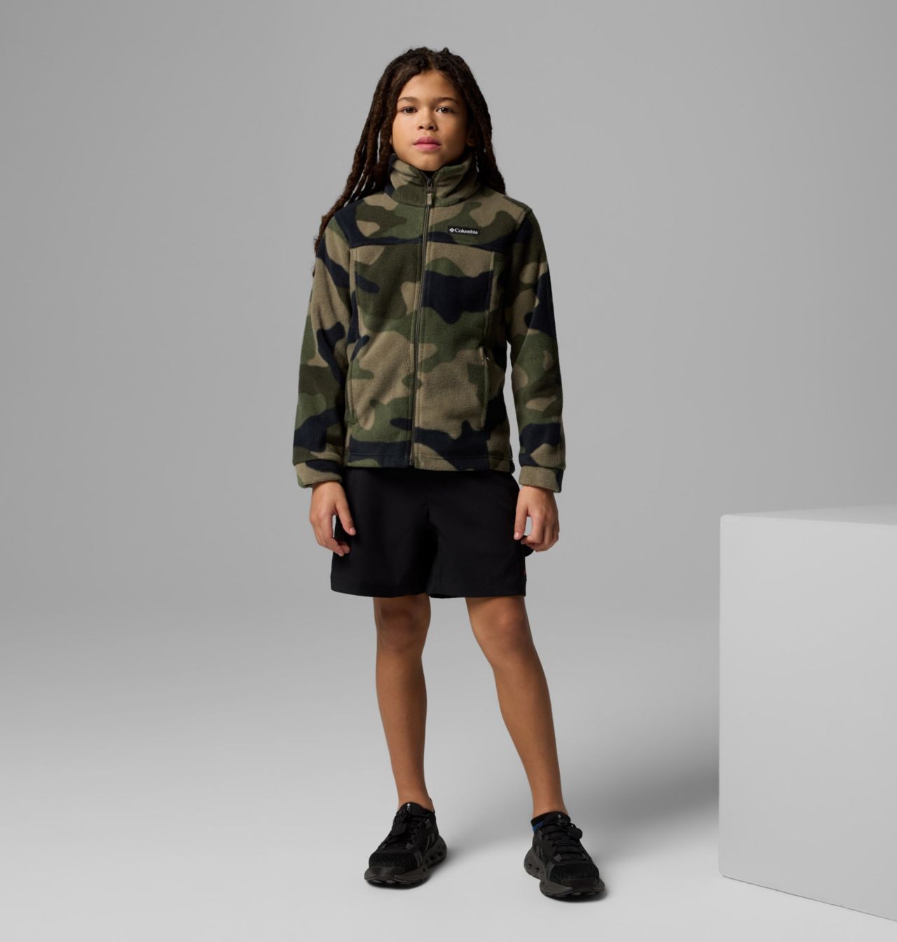 Boys’ Zing™ III Printed Fleece Jacket 1