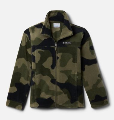 Kids' Helvetia™ II Printed Half Snap Fleece Pullover