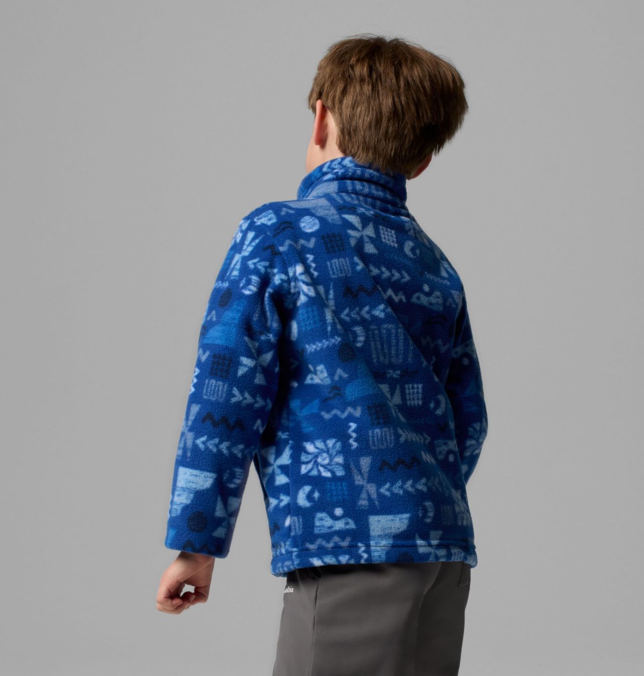 Boys’ Zing™ III Printed Fleece Jacket | 445 | S 2
