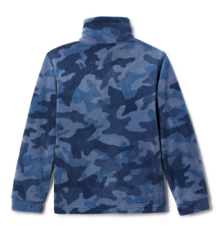 Veste en laine polaire Zing III pour garçon, Color: Collegiate Navy Trad Camo (B) Print, image 2