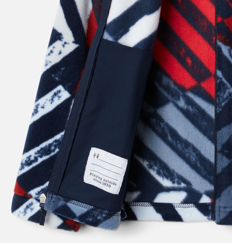 Veste en laine polaire Zing III pour garçon, Color: Collegiate Navy Blocks, image 3