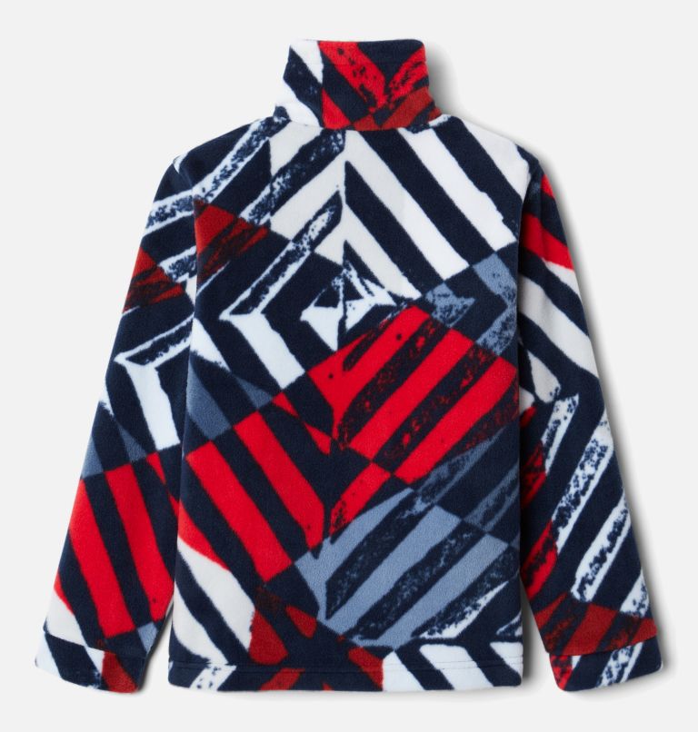 Veste en laine polaire Zing III pour garçon, Color: Collegiate Navy Blocks, image 2