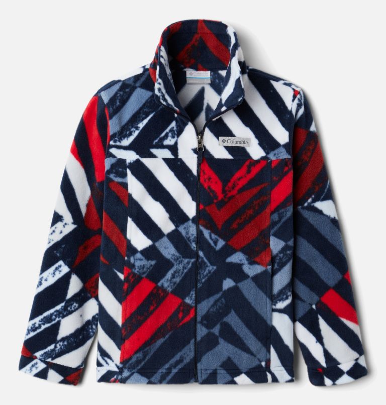 Veste en laine polaire Zing III pour garçon, Color: Collegiate Navy Blocks, image 1