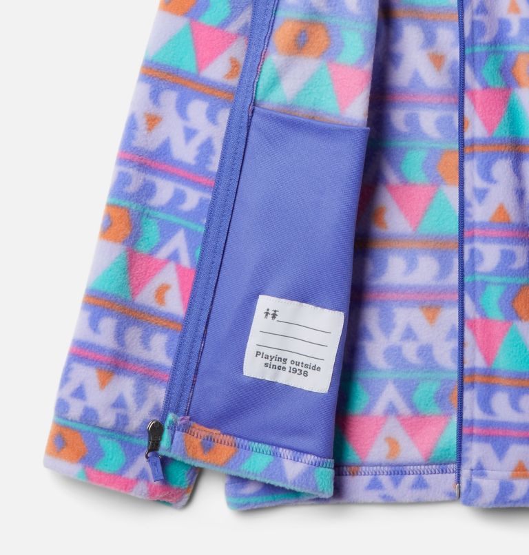 Veste en laine polaire Zing III pour garçon, Color: Purple Lotus Camp Blanket, image 3