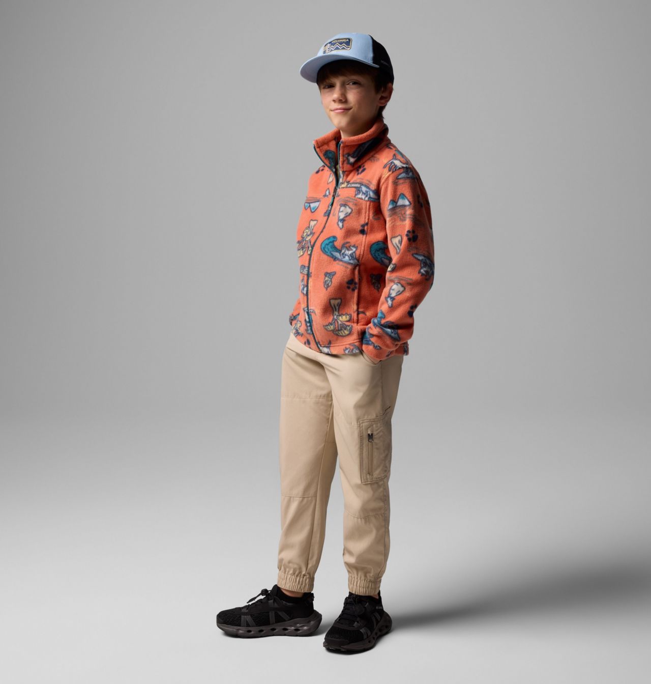 Boys’ Zing™ III Printed Fleece Jacket 7