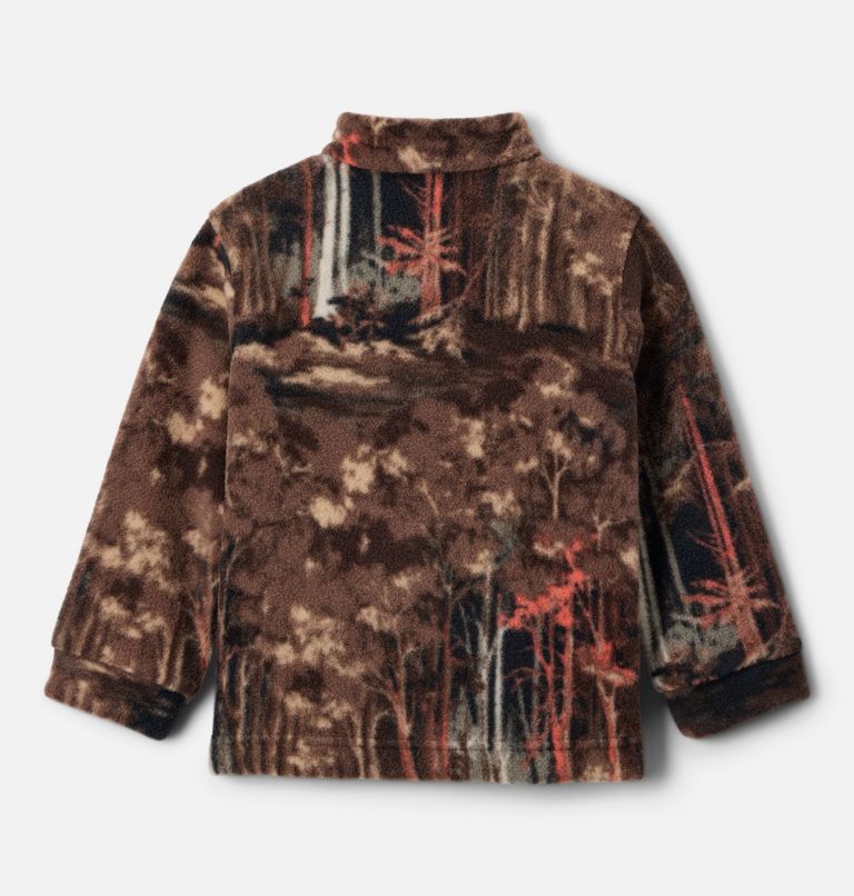 Boys' Toddler Zing III Fleece Jacket, Color: Tobacco Deschutrees, image 2