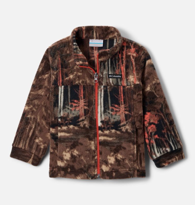 Boys' Toddler Zing III Fleece Jacket, Color: Tobacco Deschutrees, image 1