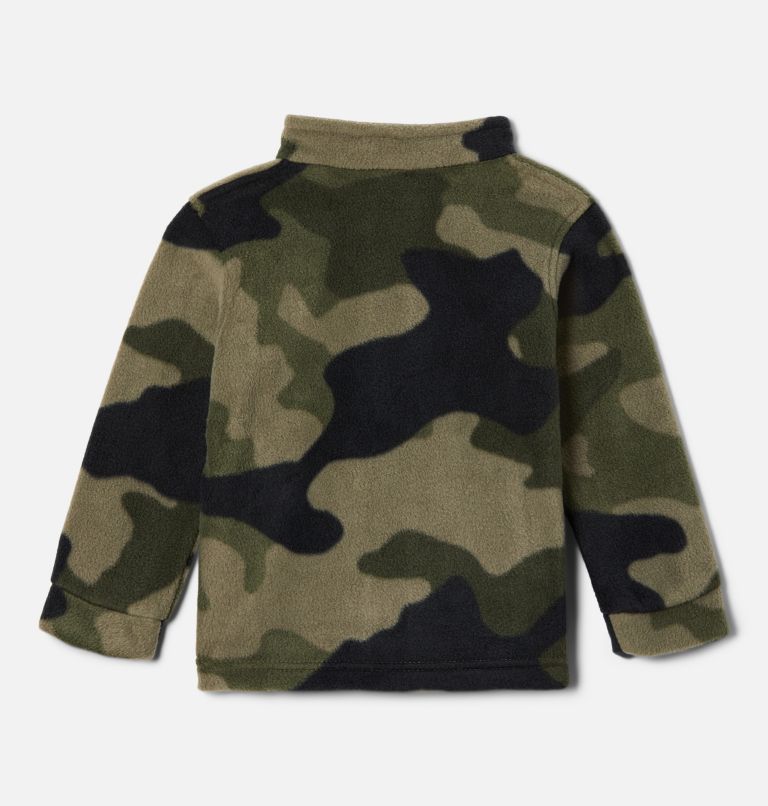 Boys' Toddler Zing III Fleece Jacket, Color: Stone Green Mod Camo, image 2