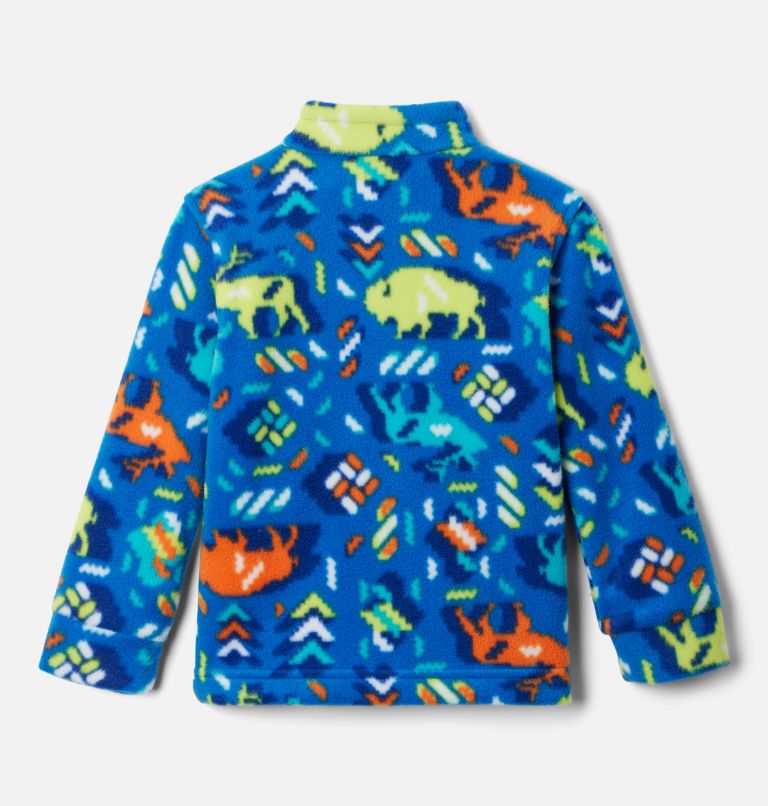 Boys’ Toddler Zing III Fleece Jacket, Color: Bright Indigo Buffaloroam, image 2