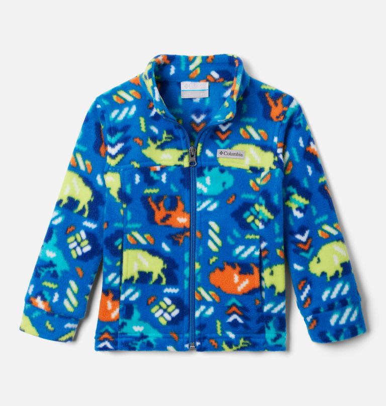 Boys’ Toddler Zing III Fleece Jacket, Color: Bright Indigo Buffaloroam, image 1