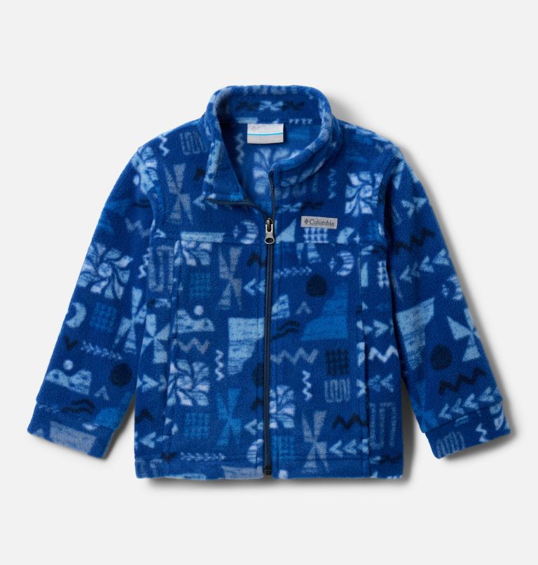 Boys' Toddler Zing III Fleece Jacket, Color: Mountain Blue Outerbounds, image 1