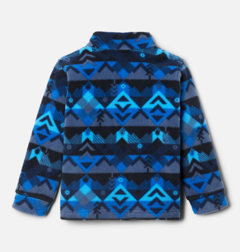 Polaire Zing III pour petit garçon, Color: Collegiate Navy Checkpoint, image 2