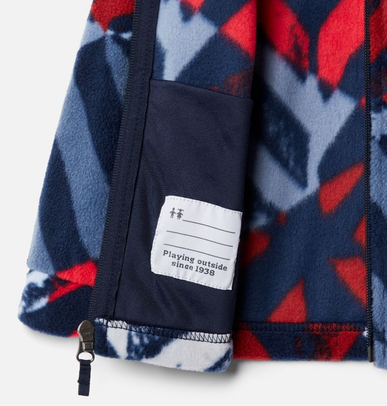Polaire Zing III pour petit garçon, Color: Collegiate Navy Blocks, image 3