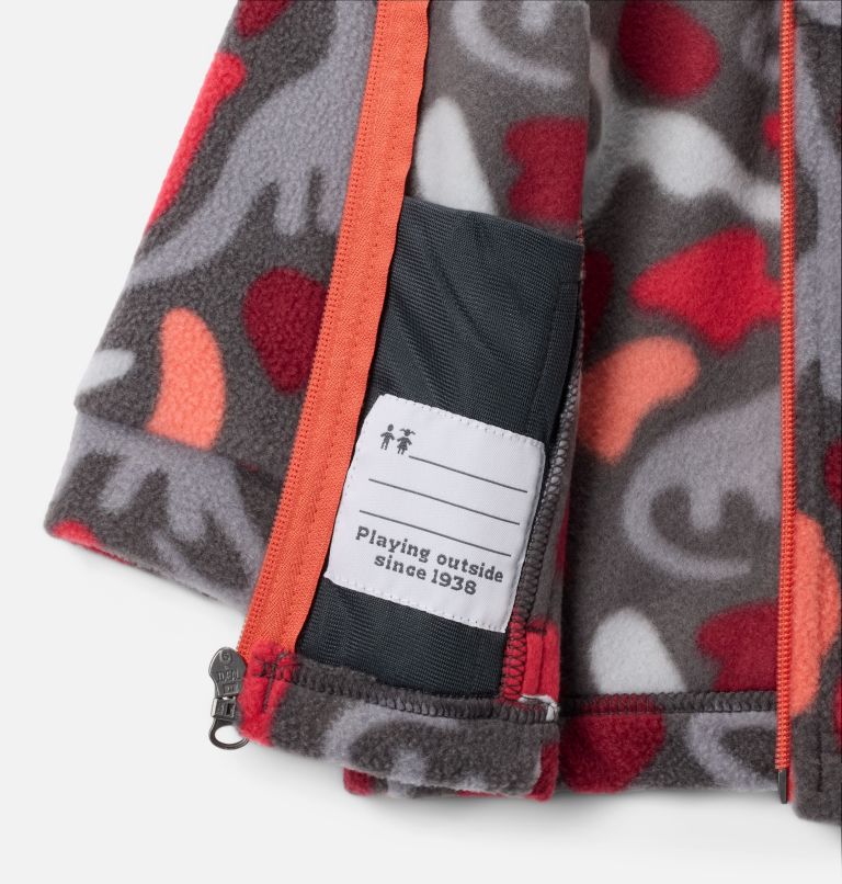 Boys' Infant Zing III Printed Fleece Jacket, image 3