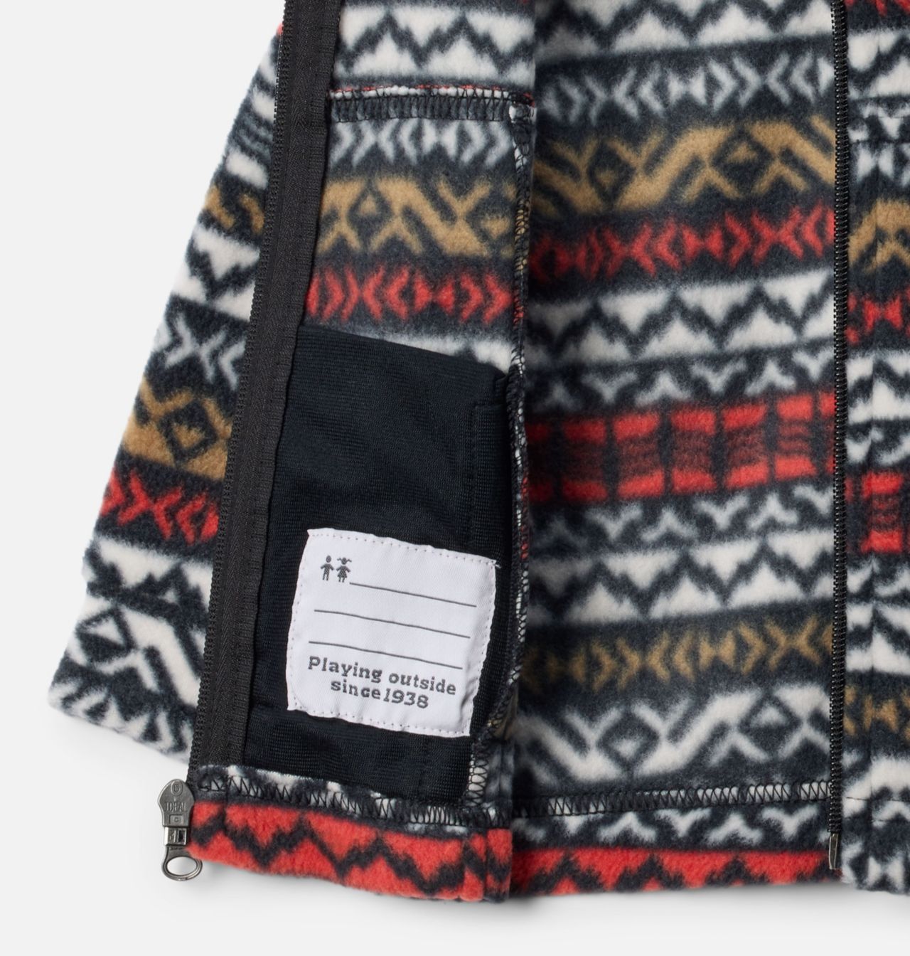 Boys' Infant Zing™ III Printed Fleece Jacket 3