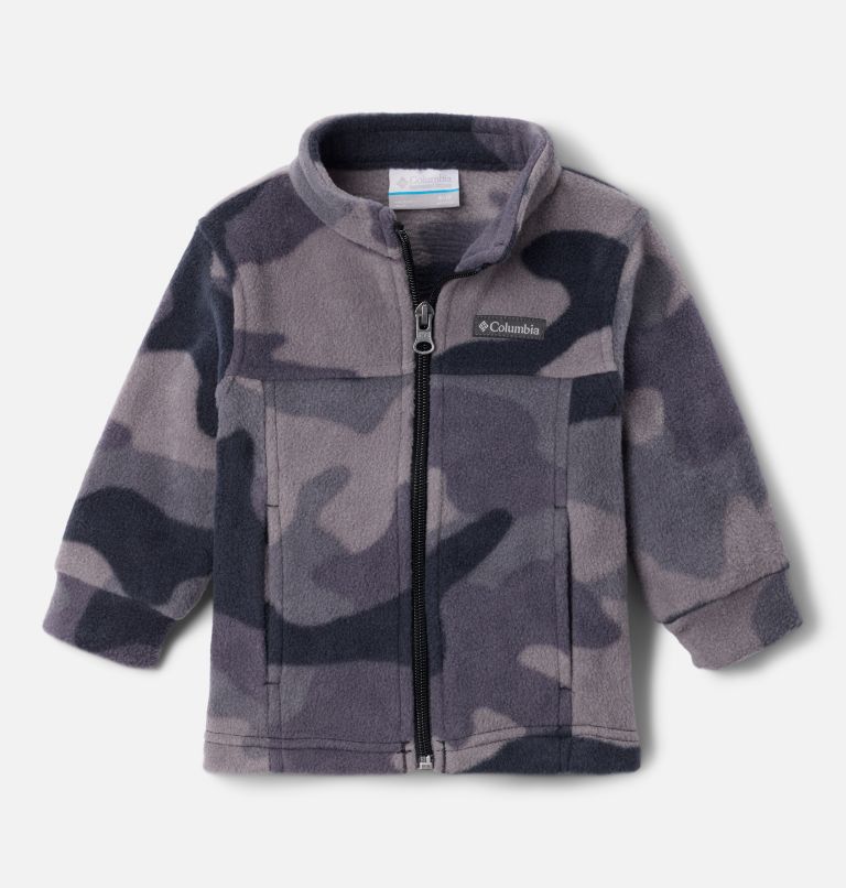 Boys’ Infant Zing III Printed Fleece Jacket, Color: Black Mod Camo, image 1