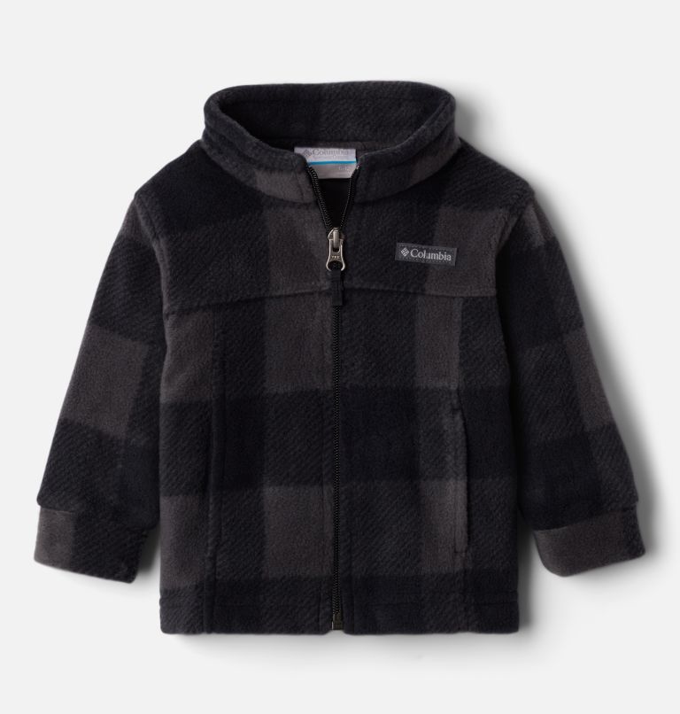Manteau polaire imprimé Zing III Bébé garçon, Color: Black Check (B) Print, image 1