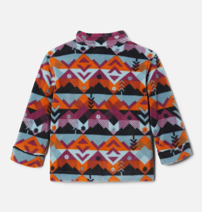 Boys' Infant Zing III Printed Fleece Jacket, Color: Metal Checkpoint, image 2