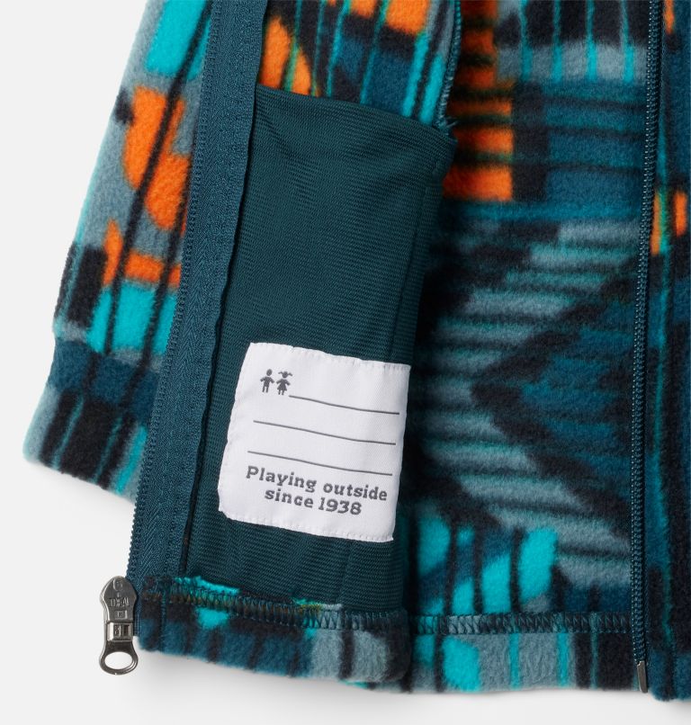 Manteau polaire imprimé Zing III Bébé garçon, Color: Night Wave Pathways, image 3